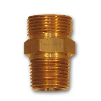 One Day Deal Midland Metal 1390-86 MAF/USA Hose End Adapters, MAF/USA PIPE, 1/2x3/8 Hose End Adapter, MAF/USA Brass Fittings