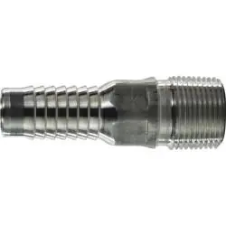 Weekend Sale Buchanan Rubber CNT-100-A Combination King Nipple, 1 in Hose Barbed x 1 in MPT, Aluminum