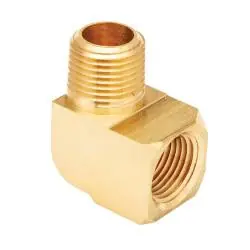 Mid-America Fittings 23400X8X12 90 deg Street Elbow, 1/2 in MPT x 3/4 in FPT, Brass Top Rated