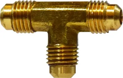 Discount Midland Metal 10160SS Union Tee, 5/16 in Flared x 5/16 in Flared x 5/16 in Flared, Stainless Steel