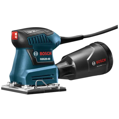 Weekend Sale Bosch GSS20-40 1/4-Sheet Orbital Finishing Sander