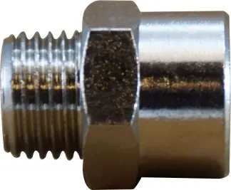Midland Metal 1/4M BSPP X 3/8F BSPP N-PLTD ADP - 28884 Final Sale