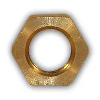 Buy Today Midland Metal 111-8 MAF/USA Lock Nuts, MAF/USA PIPE, 1/2 Barstock Lock Nut, MAF/USA Brass Fittings
