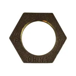Midland Metal 80111-24 Hex Locknut, 1-1/2 in, Bronze Instant Buy