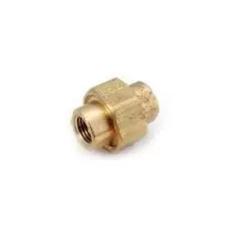 AMC 706104-06 Pipe Union, 3/8 in FIP x 3/8 in FIP, 1-3/4 in, Brass One Day Deal