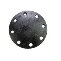 Professional Grade Midland Metal 108069BF Blind Flange, 4 in x 4 in, Iron, Black, 8 -Bolt Hole, 150 lb