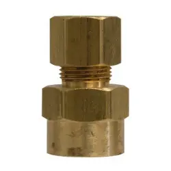 Midland Metal 3/8X3/8 COMPXFIP W/ 26005 CAP SL - 26154L Exclusive Offer