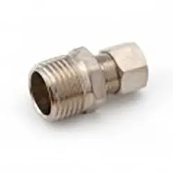 Midland Metal 700668-0808 Male Adapters, Chrome-Plated LF Compression, Lf 768Cp 1/2 x 1/2 Cp Conn, Lead-Free Fittings Seasonal Sale