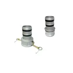 Midland Metal CGELF-200-A1 Type E Aluminum, Aluminum Cam and Groove, 2 Part E Alum Layflat Style, Hose Accessories One Day Deal