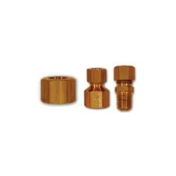 Mid-America Fittings 261X12 Hex Nut, 3/4 in Compression, Brass While Supplies Last