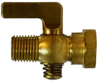 Midland Metal 46377 MIP x FIP Lever Hex, Air Cocks, 3/8Mip x Fip Lever Hndl Air Cock, Brass Fittings Hot Picks