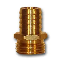 Direct From Factory Midland Metal 29MGH-1212 MAF/USA Barb x MGH, MAF/USA GARDEN HOSE, 3/4 Hid x 3/4 Mht Gh Hose Barb, MAF/USA Brass Fittings