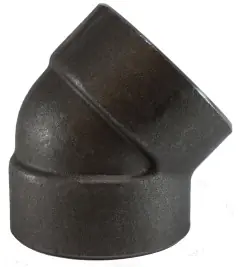 Midland Metal 101181 3000 45-Degree Elbows, Forged Steel Fittings, 1/4" 3000 Forged Steel 45 Elbow, Nipples and Fittings Discount