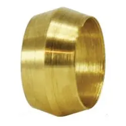 Mid-America Fittings 260X7 Sleeve, 7/16 in Compression, Brass Buy Direct