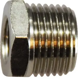 Mega Sale Midland Metal 28874 Hex Bushings, BSPT/BSPP Fittings, 3/8M Bspt x 1/8F Bspp N-Plt Bush, Brass Fittings