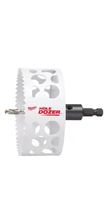 Milwaukee Tool 49-56-9685 4" HOLE DOZER Bi-Metal Hole Saw with Arbor, 2 Pack Bargain
