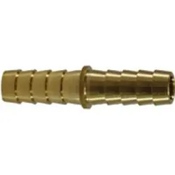Fast Shipping Midland Metal 29S-16 Splicers, MAF/USA HOSE BARB, 1" Hose Splicer, MAF/USA Brass Fittings