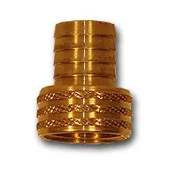 Midland Metal 29FGH-612 MAF/USA Barb x FGH Swivel, MAF/USA GARDEN HOSE, 3/8 Hid x 3/4 Fht Fe Gh Swivel, MAF/USA Brass Fittings Budget