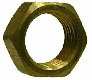Grab Now Midland Metal 18098 Bulkhead Nut, 5/16 in Compression, Brass