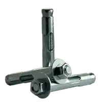Special Discount 5/8" x 2 1/4" Sleeve Anchor w/ Hex Nut, Zinc Cr+3, Qty 25