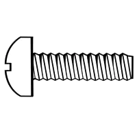 Professional Grade M6-1.00 x 35 mm Machine Screws, Phillips Pan Head, Zinc Cr+3, Full Thread, DIN 7985A, Qty 120