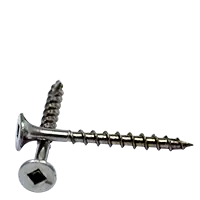 Must Have 8-8 x 2-3/4"/1 7/8" Drywall Screws (Wood & Deck), Square Drive Bugle Head, Type 17, 18-8 Stainless Steel, Qty 500