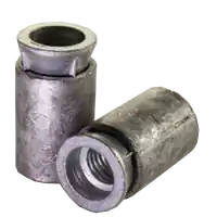 5/16"-18 Machine Screw Anchor w/ Cone Lead Sleeve, Zinc Alloy, Qty 50 Best Choice