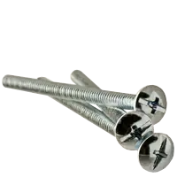 10-24 x 5/8" Machine Screws, Phillips/Slotted Combo Truss Head, Zinc Cr+3, Full Thread, Coarse (UNC), Qty 200 Sale