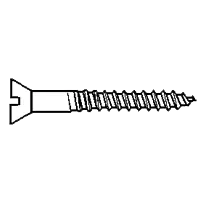 Fast Shipping 2 x 3/4" Wood Screws, Phillips Flat Head, Brass, Qty 100
