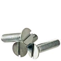 Seasonal Sale M5-0.80 x 12mm Machine Screws, Slotted Flat Head, 18-8 Stainless Steel A2, Full Thread, Qty 500