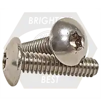 Exclusive Offer 8-32 x 5/16" Machine Screws, Torx Drive Truss Head, T15 Drive 6-Lobe, 18-8 Stainless Steel A2, Full Thread, Qty 1000