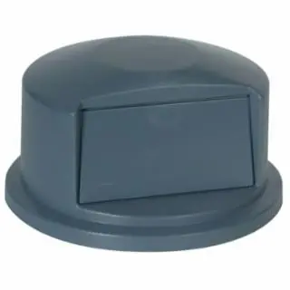 Trending Rubbermaid Commercial FG263788GRAY 32 Gal Dometop