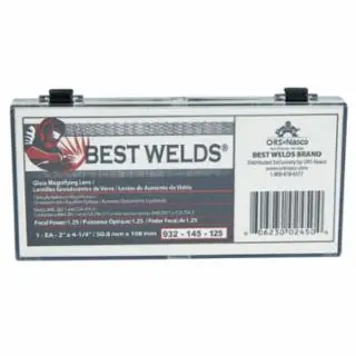 Best Welds 901-932-145-125 Bw-2X4-1/4 Glass Mag Lens 1.25 Diopter Big Sale