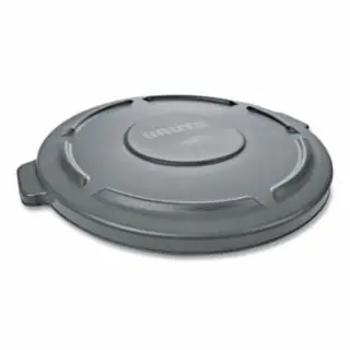 Rubbermaid Commercial FG264560GRAY Brute Lid Vented 44G/167L Gray Budget