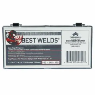 Best Welds 901-932-145-175 Bw-2X4-1/4 Glass Mag Lens 1.75 Diopter Fan Favorite