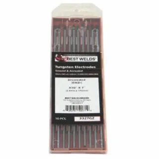 Best Welds 900-0407GZ .040 X 7 Zirconiated Tungsten 10/Pk (1 PK) Genuine
