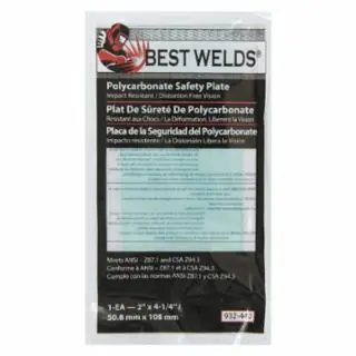 Authentic Best Welds 901-932-440 Bw-2X4.25 Polycarbonatesafety Plate