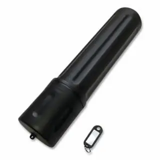 ROD STORAGE TUBE 3IN X14IN BLACK Cheap