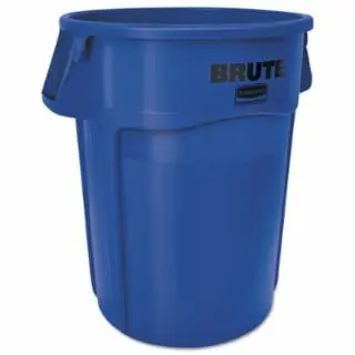 Certified Rubbermaid Commercial FG262000YEL Brute Cont Branded W/O Lid 20G/76L Yel (6 EA)