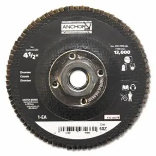 Anchor Brand 102-40378 Anchor Premium 4-1/2" 5/8-11 6Oz Hd Flap Disc Trending