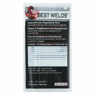 Best Welds 901-932-146-150 Bw-2X4-1/4 Polycarb Maglens 1.50 Diopter Buy Online