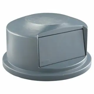 Rubbermaid Commercial FG264788GRAY Dometop 44G/167L Gray Authentic