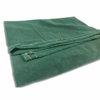 Professional Grade Anchor Brand 103-92542 7‘X9‘ 10-Oz. W.R.M.R. Green Canvas Tarp