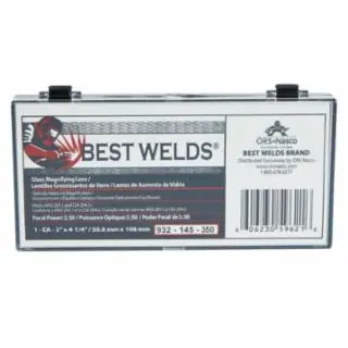 Professional Grade Best Welds 901-932-145-350 Bw-2X4-1/4 Glass Mag Lens 3.50 Diopter
