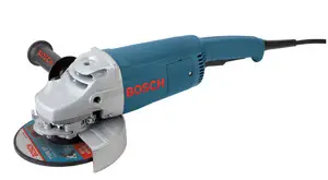 Express Delivery Bosch 1772-6 7 In. 15 A Large Angle Grinder with Rat Tail Handle