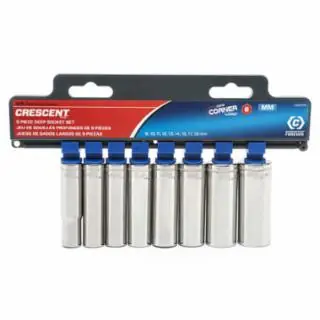 Crescent CSAS7N 9 Pc3/8" Drive 6 Point Socket Setdeepmm (1 ST) Bargain