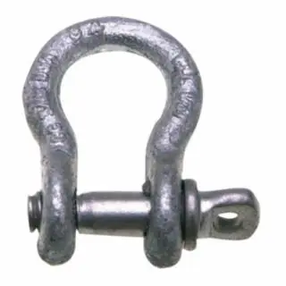Trending Campbell 5410435 419 1/4" 1/2T Anchor Shackle W/Screw Pin Carbon