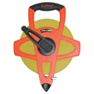 LUFKIN TAPE FBGL 1/2"/13MMX100‘/30M ENGR/MET Price Cut