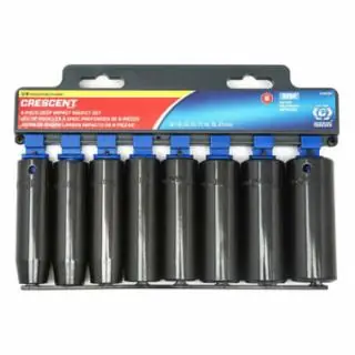 Buy Direct Crescent CIMS3N 8 pc 1/2" Drive Imp Socket Set Deep (1 ST)