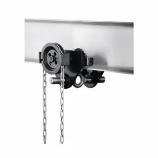 New Arrival Cm Columbus Mckinnon HTG0100B Cm Htg Trolley 1 Ton Geared Wide Flange Width
